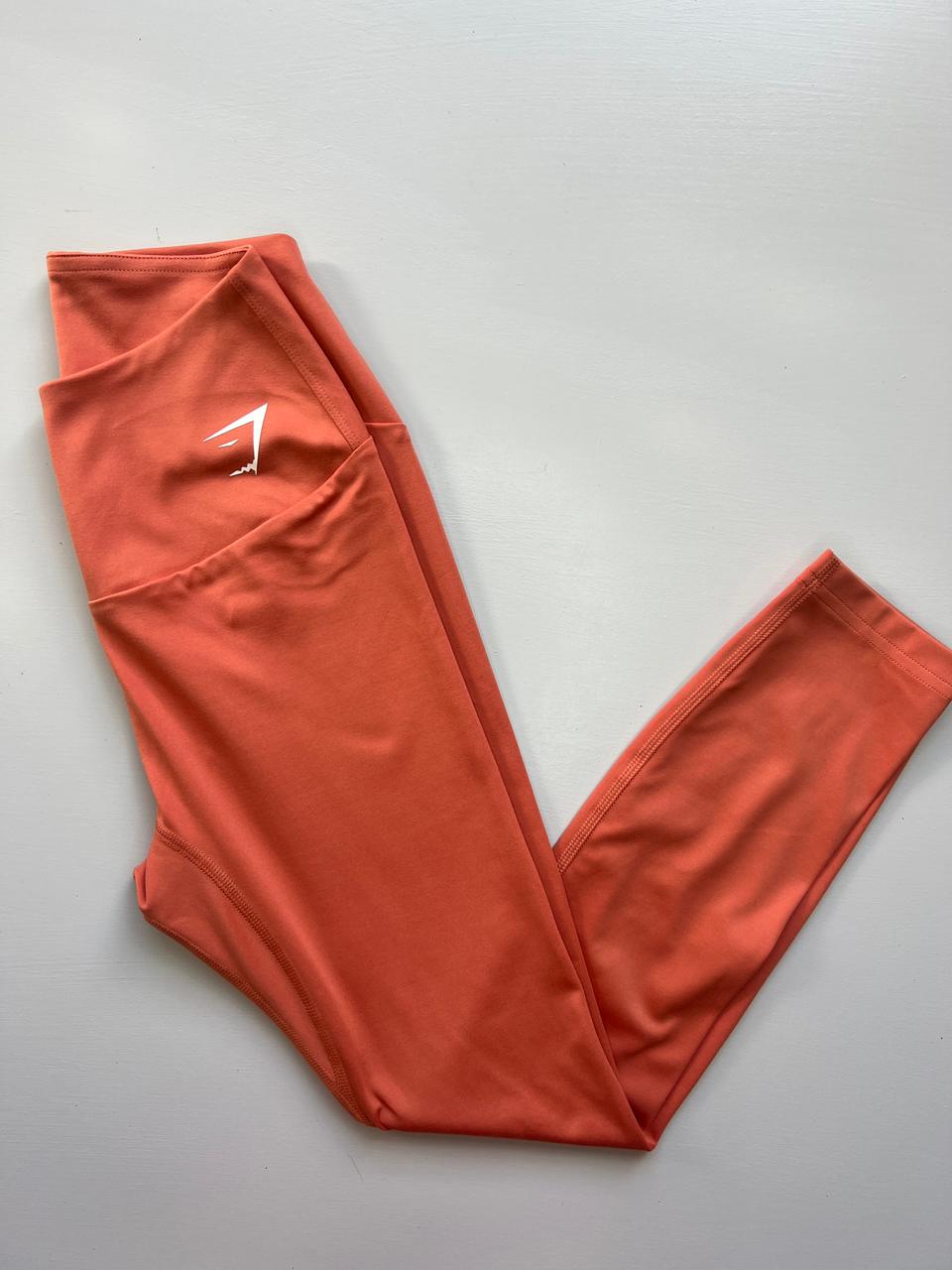 Gymshark Leggings – Orange (S)