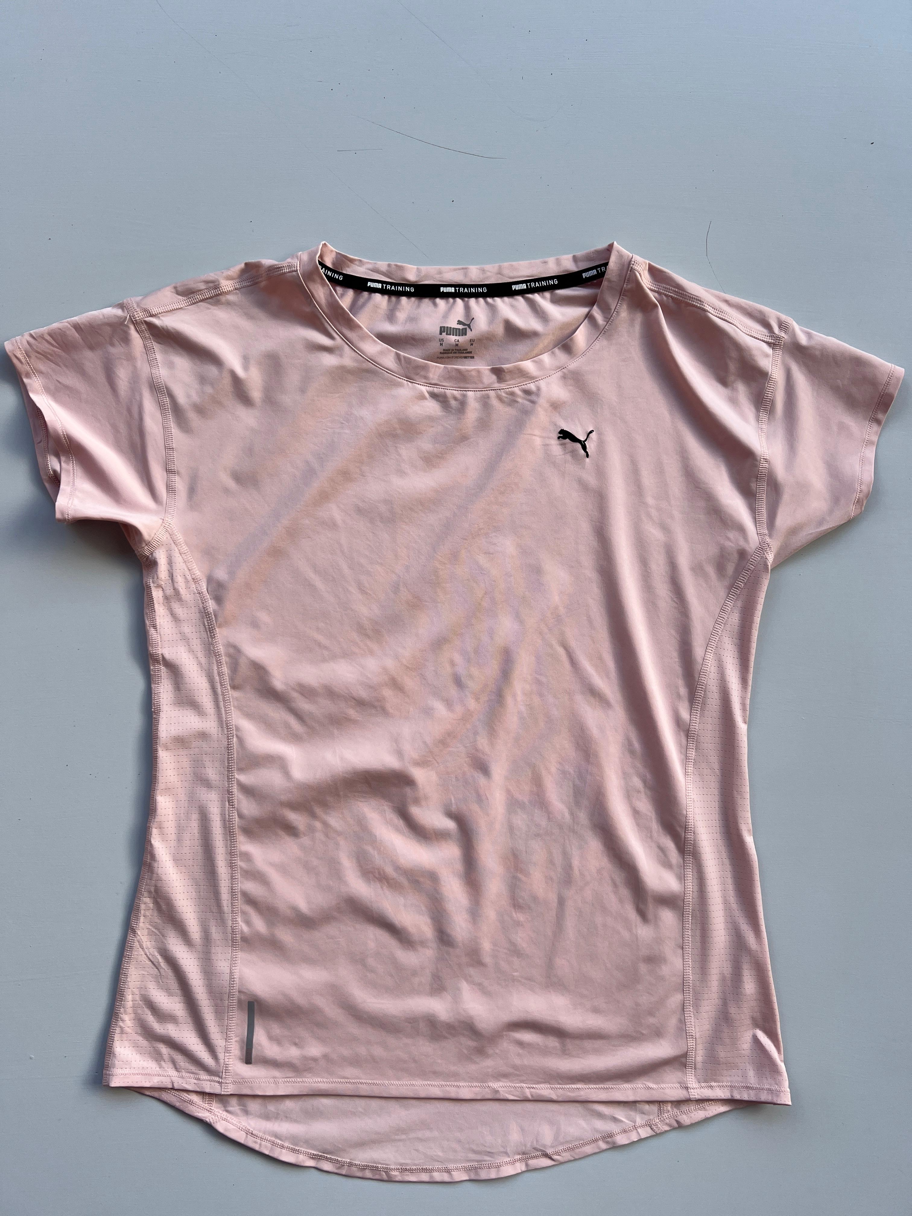 Light Pink Puma Training T-Shirt (M-L)