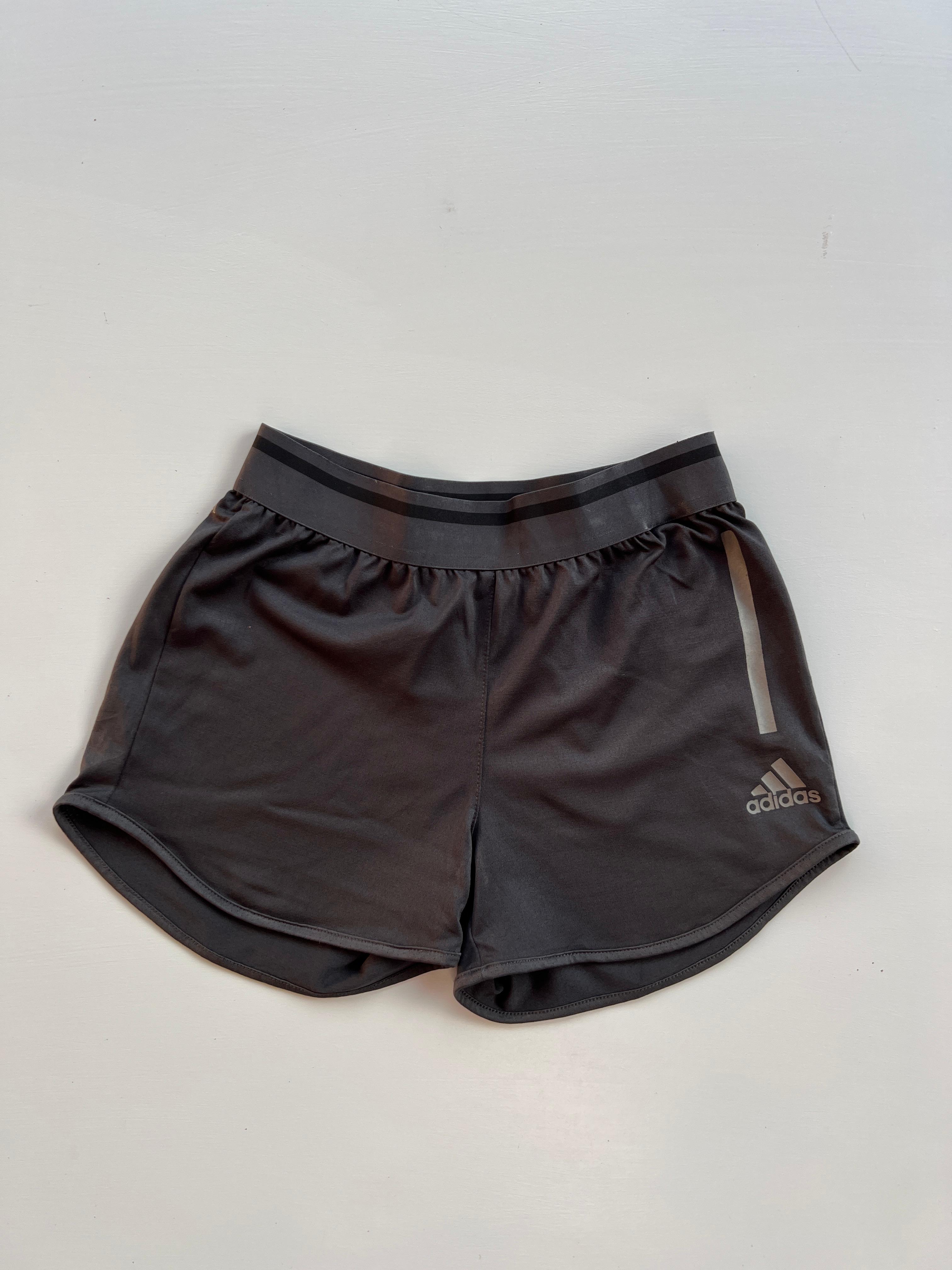 Black Adidas Women’s Elastic Shorts (S)