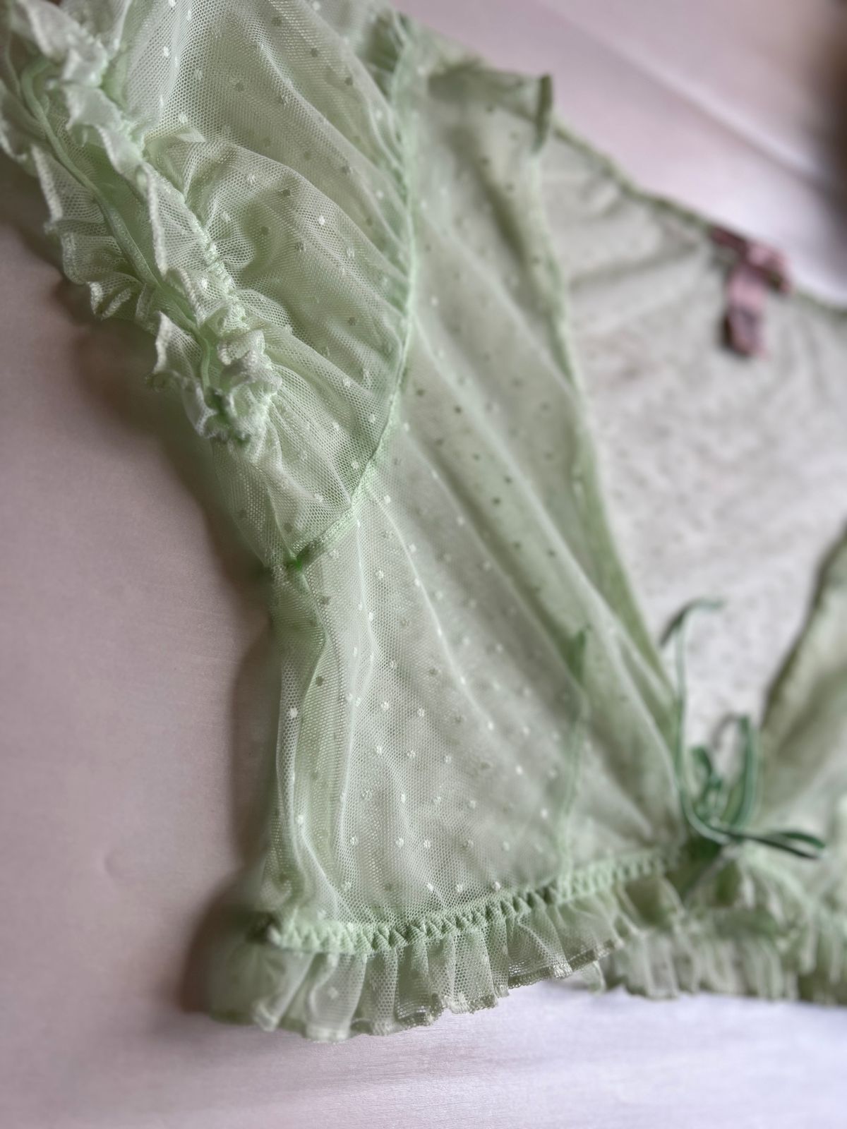 Victoria’s Secret Mint Green Crop Top (S)