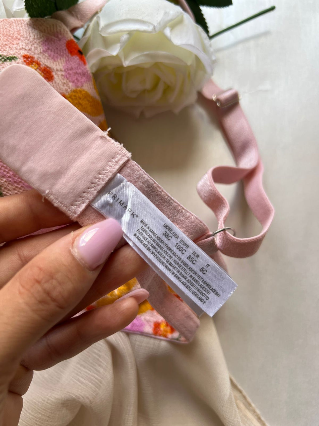 PRIMARL Floral Lace Push Up Bra (85)