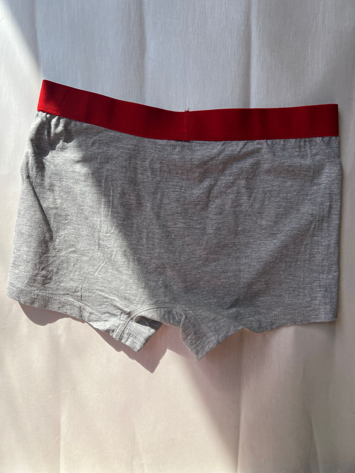 Aldi Grey Cotton Boxer Briefs (L)