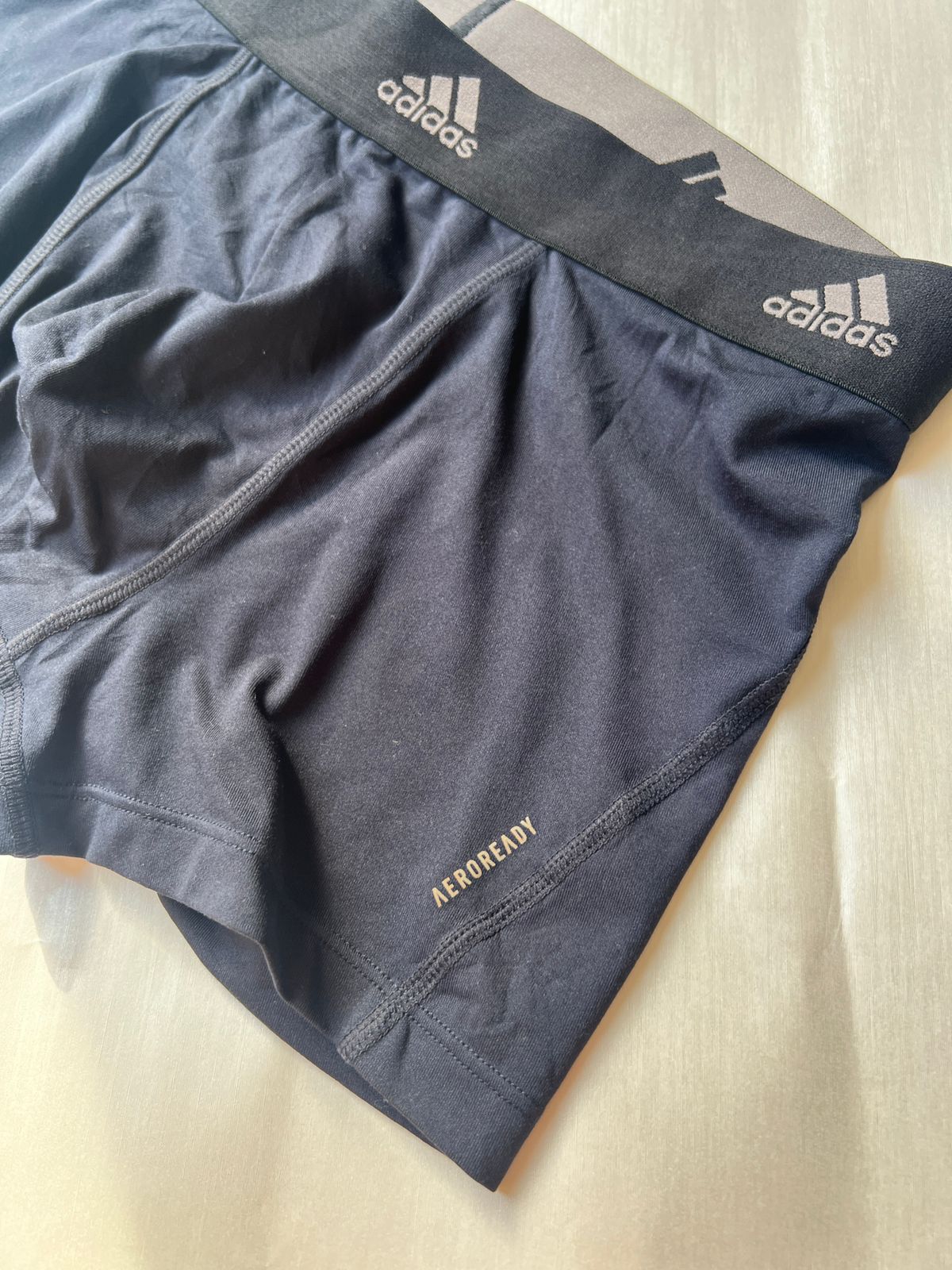 8. Adidas Navy Blue Performance Boxer (S)