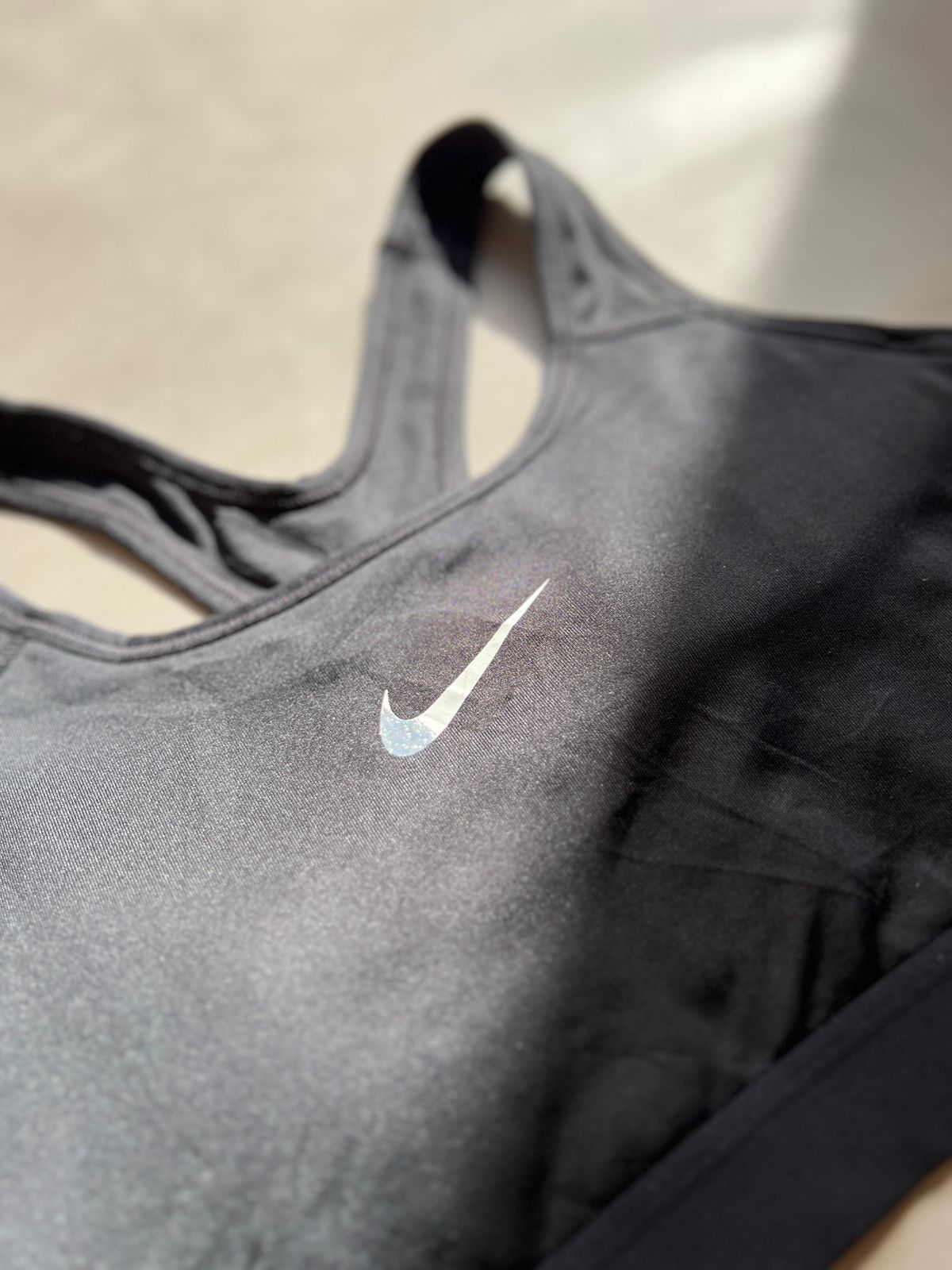 Nike Black Sports Bra (L)
