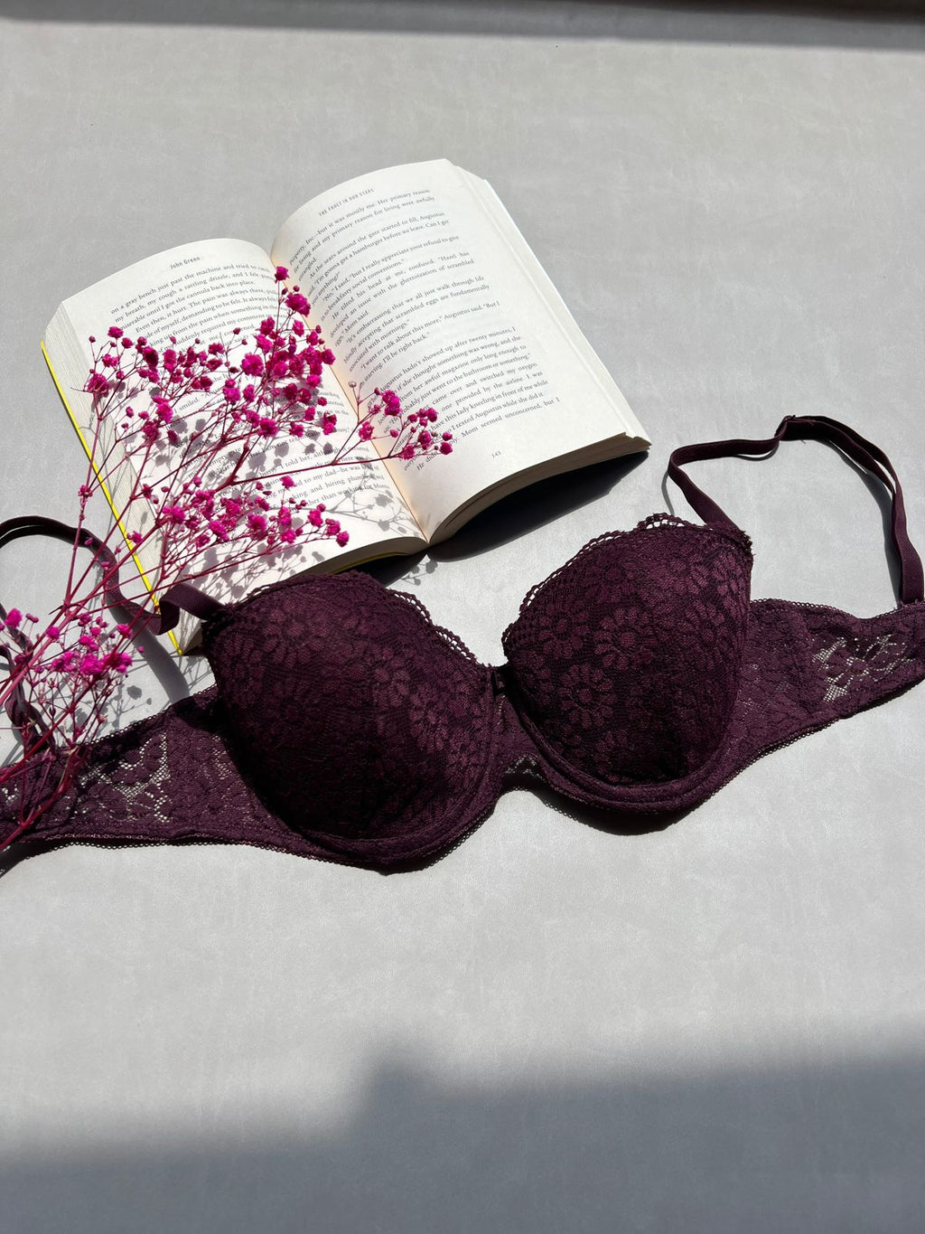 Lace Mesh Push-Up Bra (85)