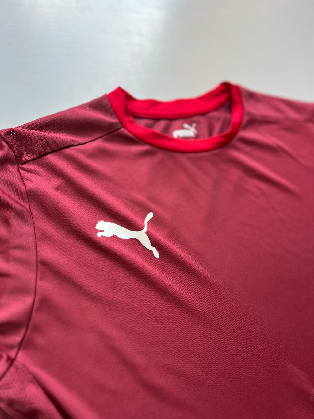 Red Puma DryCELL Training T-Shirt (XL)
