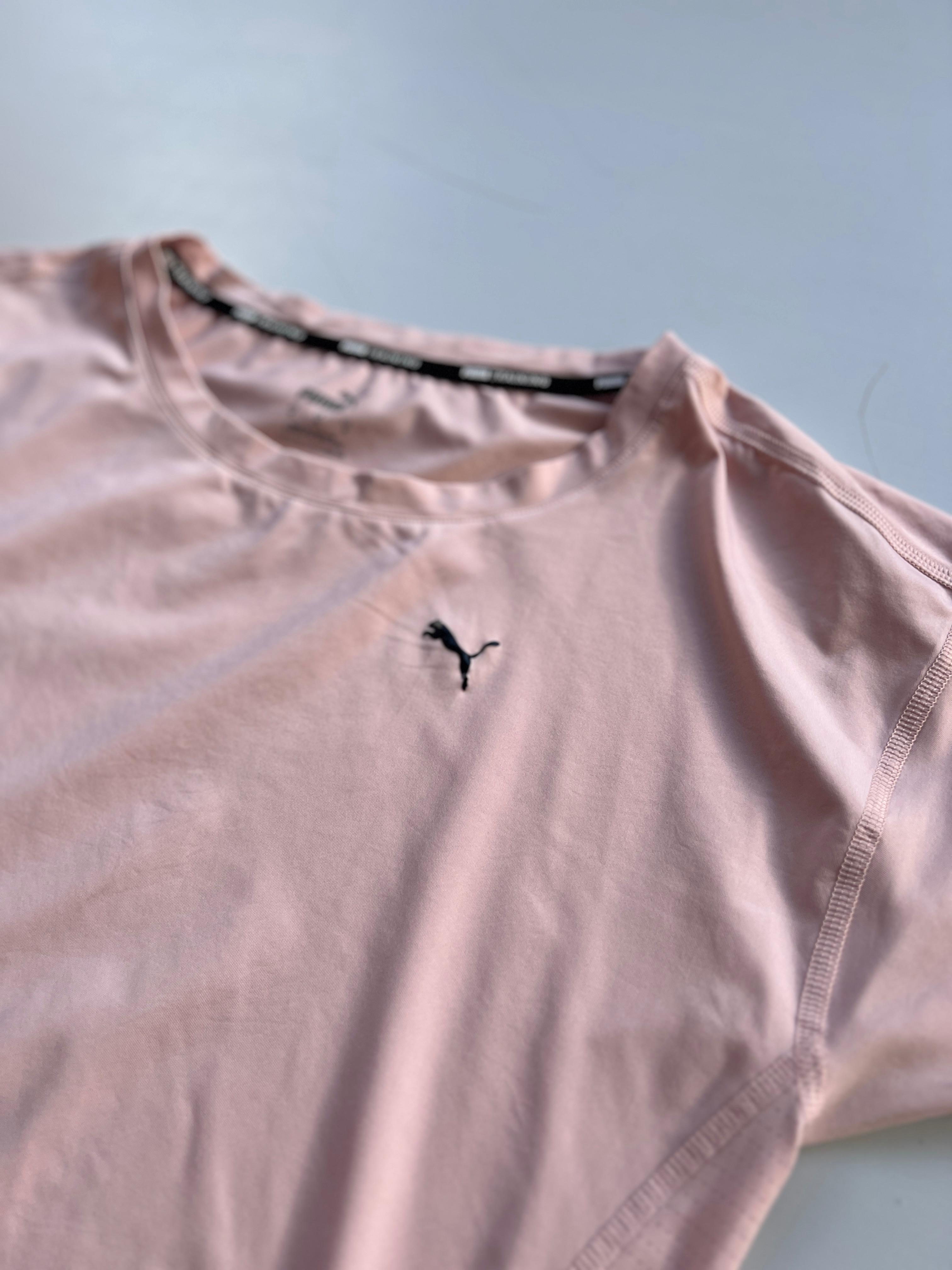 Light Pink Puma Training T-Shirt (M-L)